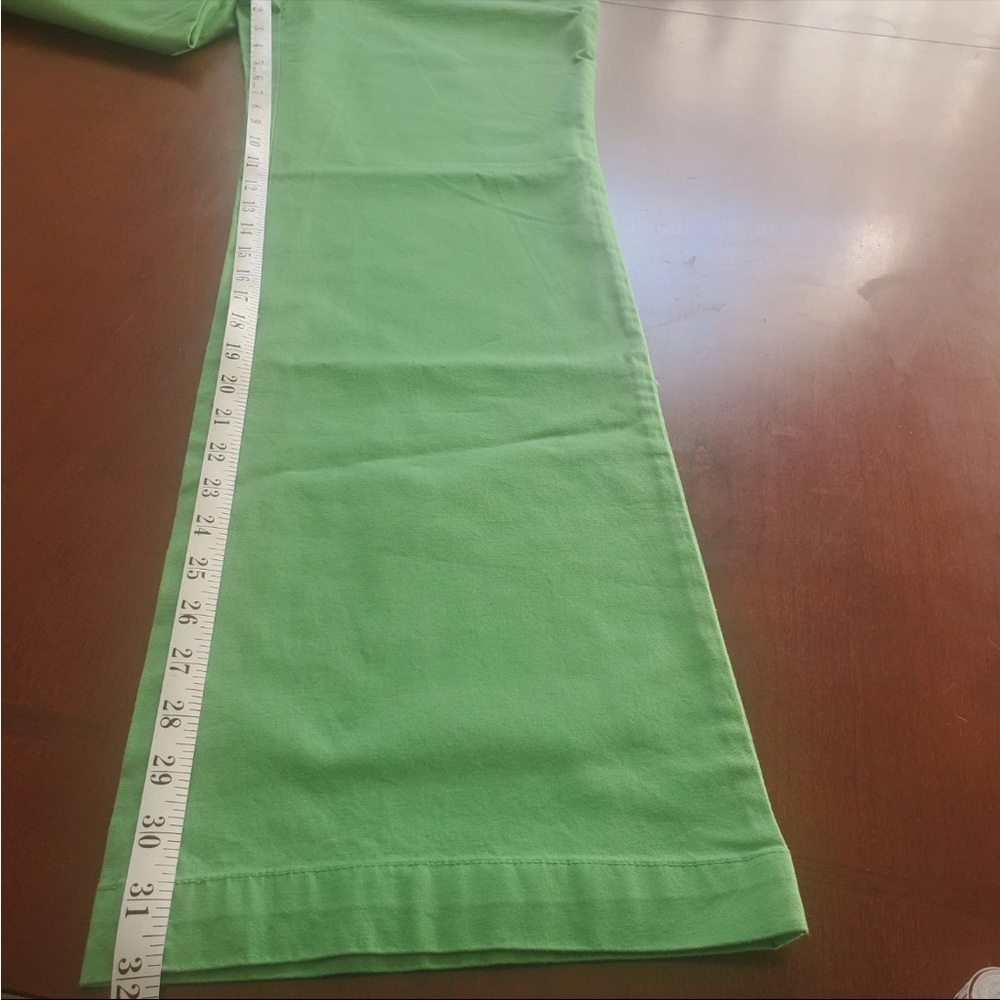 NWT Vineyard Vines Bright Green Women's Straight Leg Pants - Picture 5 of 7